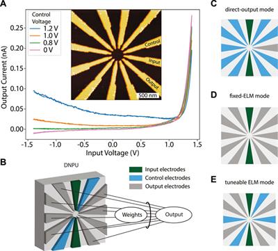 Dopant network processing units as tuneable extreme learning machines